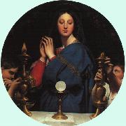 Jean-Auguste Dominique Ingres The Virgin with the Host Sweden oil painting reproduction